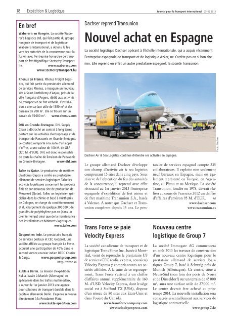 Lire maintenant - ITJ | Transport Journal