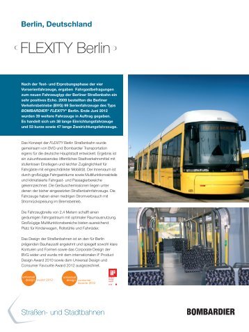 FLEXITY Berlin - flexity 2 - Bombardier