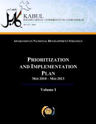 prioritization and implementation plan - Cooperazione Italiana allo ...