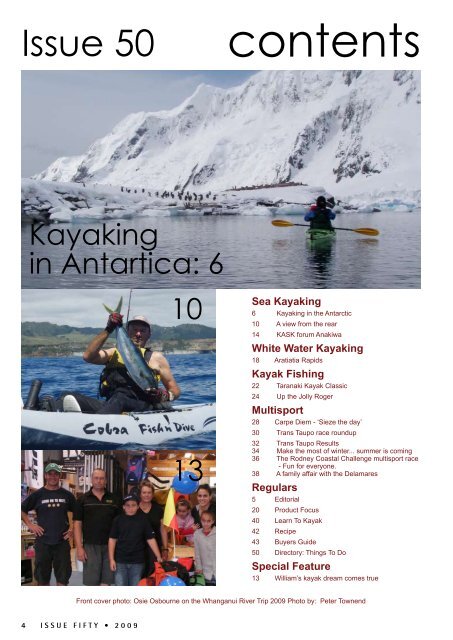 Paddling Antarctica Be prepared! Speights Coast ... - Canoe & Kayak