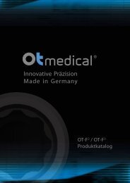 Innovative PrÃ¤zision Made in Germany - OT medical GmbH