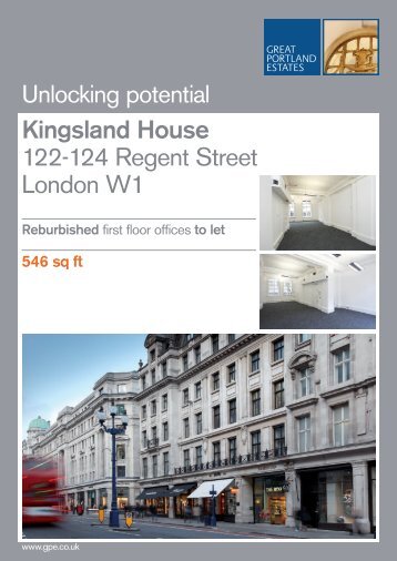 Kingsland House 122-124 Regent Street London W1