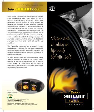 SHIIAJIT cow - Dabur India Limited