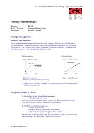 Protokoll Change-Management 23 08 11