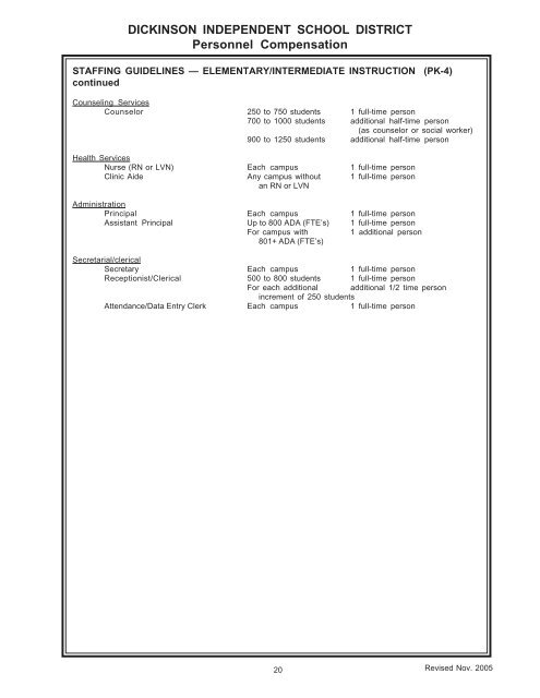 SS3 - Dickinson ISD