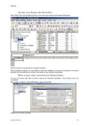 Tableau Croisé Dynamique avec Données Externes : OOo Calc