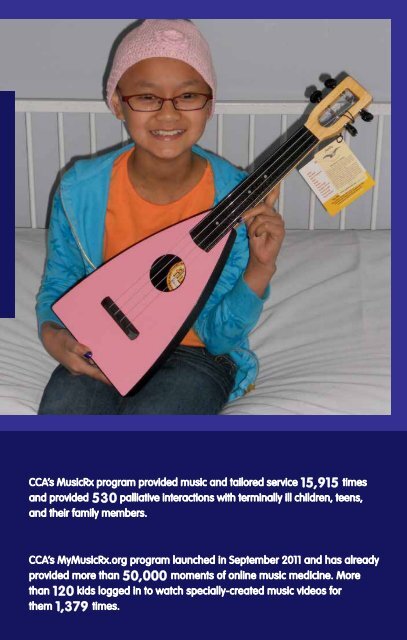 Download FY 2012 Annual Report - Children's Cancer Association