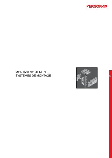 Catalogus 2013 MONTAGESYSTEMEN - Vergokan