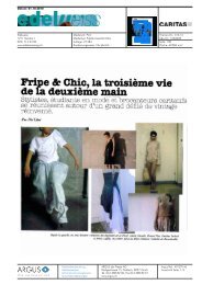 Fripe & Chic, la troisiÃ¨me vie du seconde main ... - Caritas GenÃ¨ve