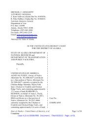 View a copy of the complaint - Alaska Department of Law