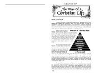 the way of a christian life - End Time Message Info