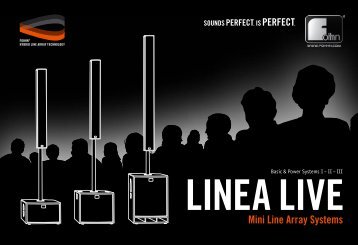 Linea Live I II III Systems.pdf - Fohhn Audio AG.
