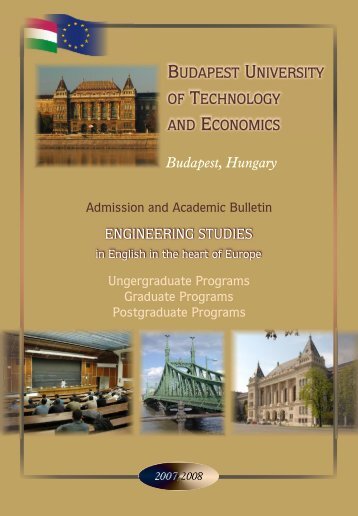 Academic Bulletin - International Degree Programs in Hungary