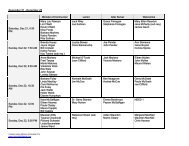Download complete schedule (Eucharistic ... - St. Agatha Parish