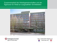 Zusammenarbeit der Arbeitsgemeinschaften und der Agenturen fÃ¼r ...