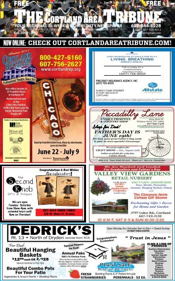DEDRICK'S - The Cortland Area Tribune