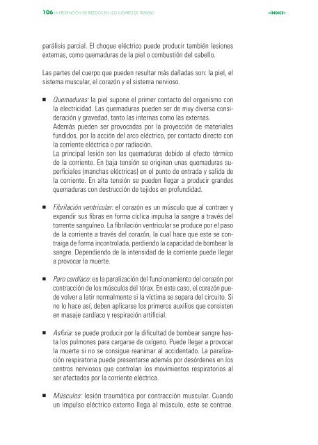 La prevención de riesgos en los lugares de trabajo 2014impresora