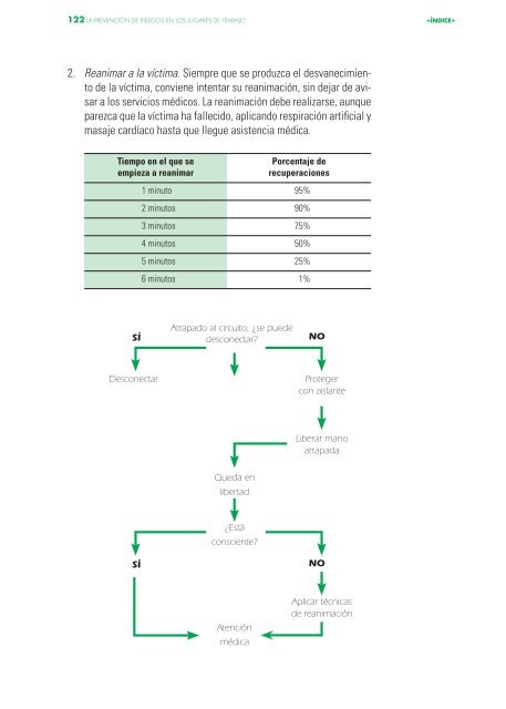 La prevención de riesgos en los lugares de trabajo 2014impresora