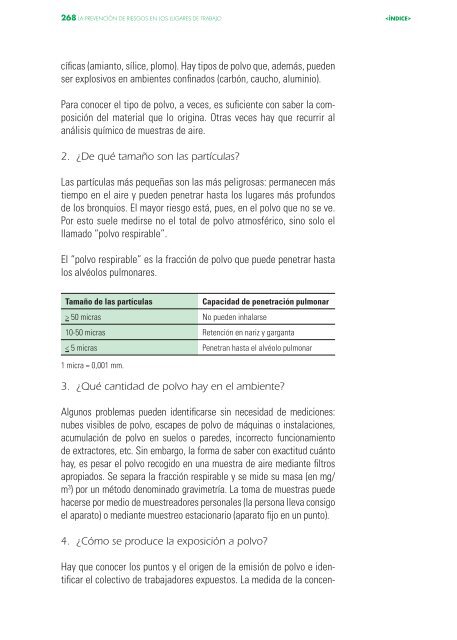 La prevención de riesgos en los lugares de trabajo 2014impresora