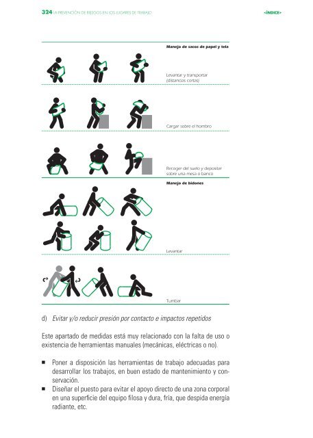 La prevención de riesgos en los lugares de trabajo 2014impresora