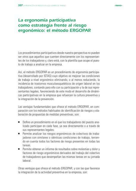 La prevención de riesgos en los lugares de trabajo 2014impresora