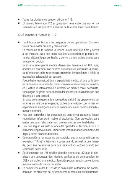 La prevención de riesgos en los lugares de trabajo 2014impresora