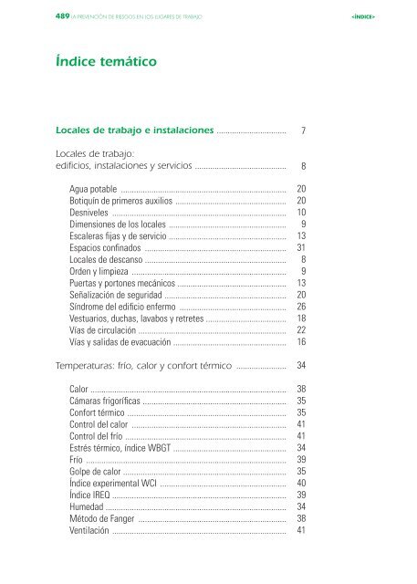 La prevención de riesgos en los lugares de trabajo 2014impresora