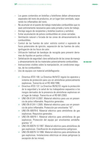 La prevención de riesgos en los lugares de trabajo 2014impresora