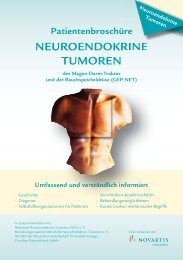 GEP-Tumor - Netzwerk Neuroendokrine Tumoren (NeT)