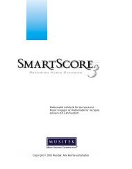 Using SmartScore Book