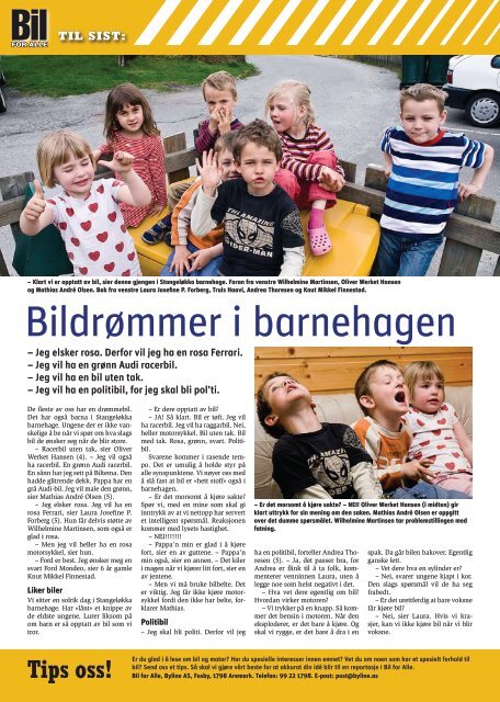 Bil for alle nr. 3 - Byline