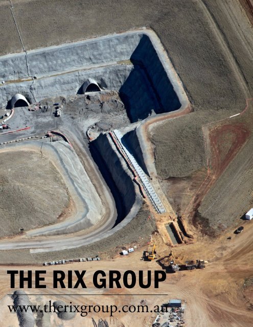 The Rix THE RIX GROUP - The International Resource Journal