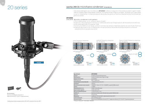 catalog european de produse I romania I Ã¢Â‚Â¬ - Audio-Technica