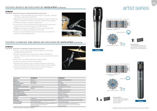 catalog european de produse I romania I Ã¢Â‚Â¬ - Audio-Technica