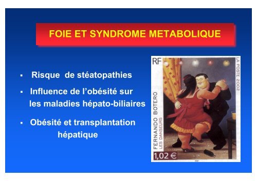 Foie et syndrome mÃ©tabolique