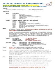 high school winterfest - the Mt. SAC Special Events Website