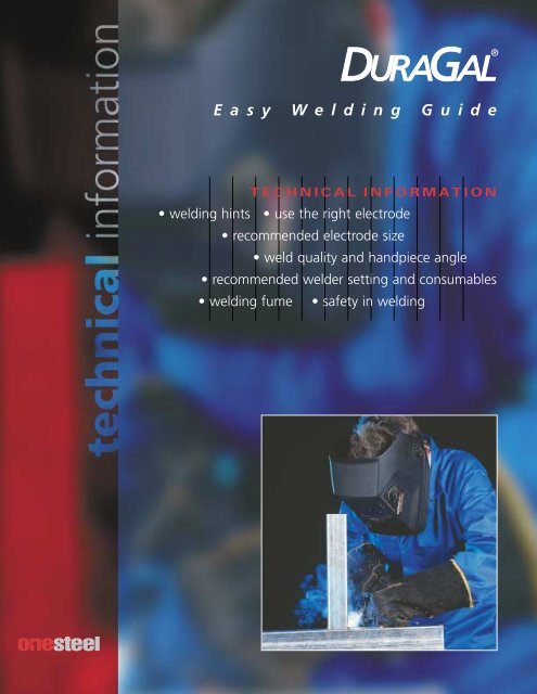 easy welding - OneSteel