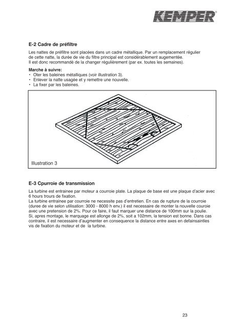 und Filteraggregat - Kemper