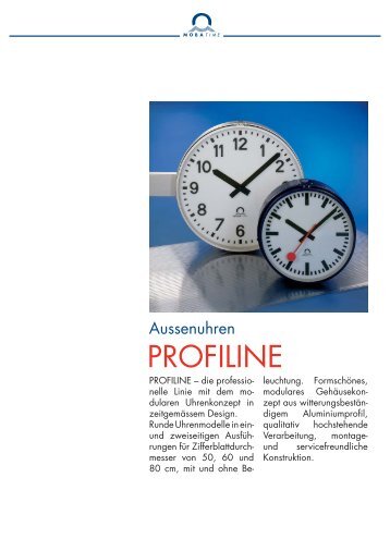 PROFILINE - MOBATIME Swiss Time Systems