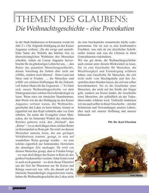 Evang. Kirchengemeinde Roth - Gemeindebrief Dez 2014 bis Feb 2015