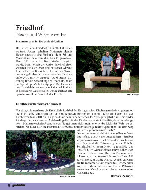 Evang. Kirchengemeinde Roth - Gemeindebrief Dez 2014 bis Feb 2015