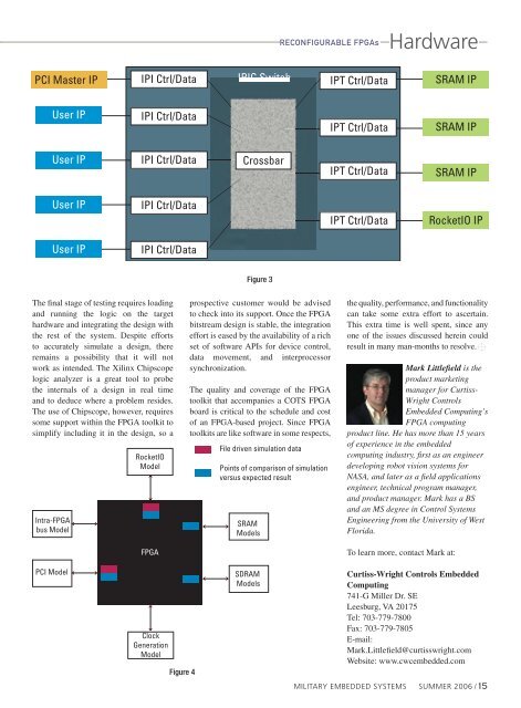 Military Embedded Systems Summer 2006