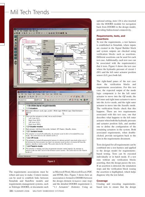 Military Embedded Systems Summer 2006