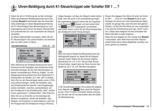 3D-CYLINDER- ROTARY-SELECT - Graupner