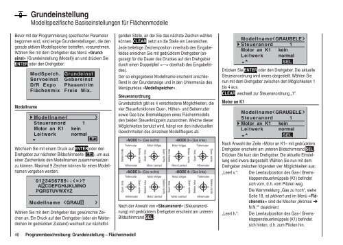 3D-CYLINDER- ROTARY-SELECT - Graupner