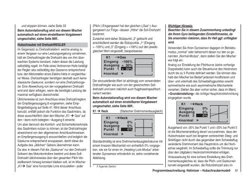 3D-CYLINDER- ROTARY-SELECT - Graupner