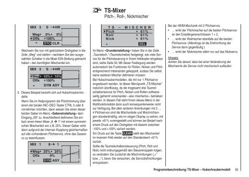 3D-CYLINDER- ROTARY-SELECT - Graupner