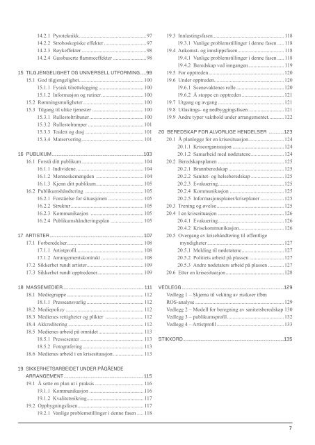 Veileder for sikkerhet Ved store arrangementer - Direktoratet for ...