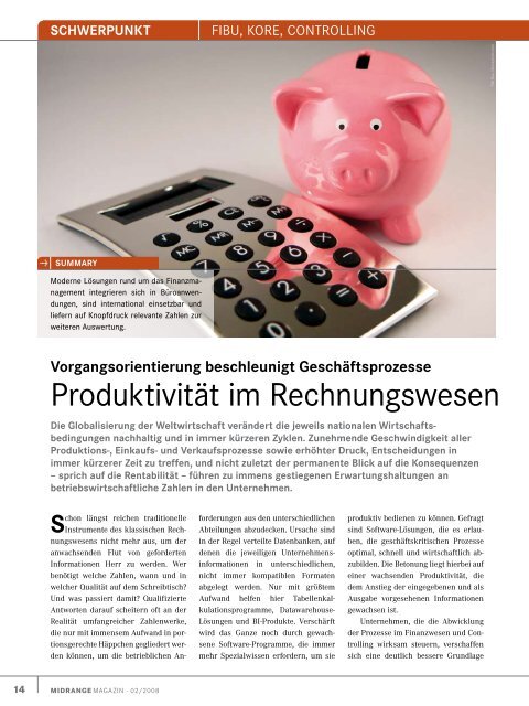 schwerpunkt - Midrange Magazin