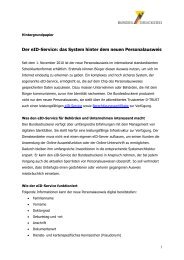 Der eID-Service - Bundesdruckerei GmbH